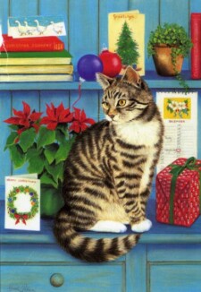 christmas cat
