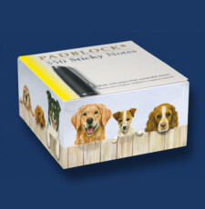 janet pidoux dog sticky notes st61