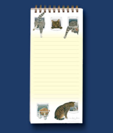 janet pidoux magnetic shopping list cl35